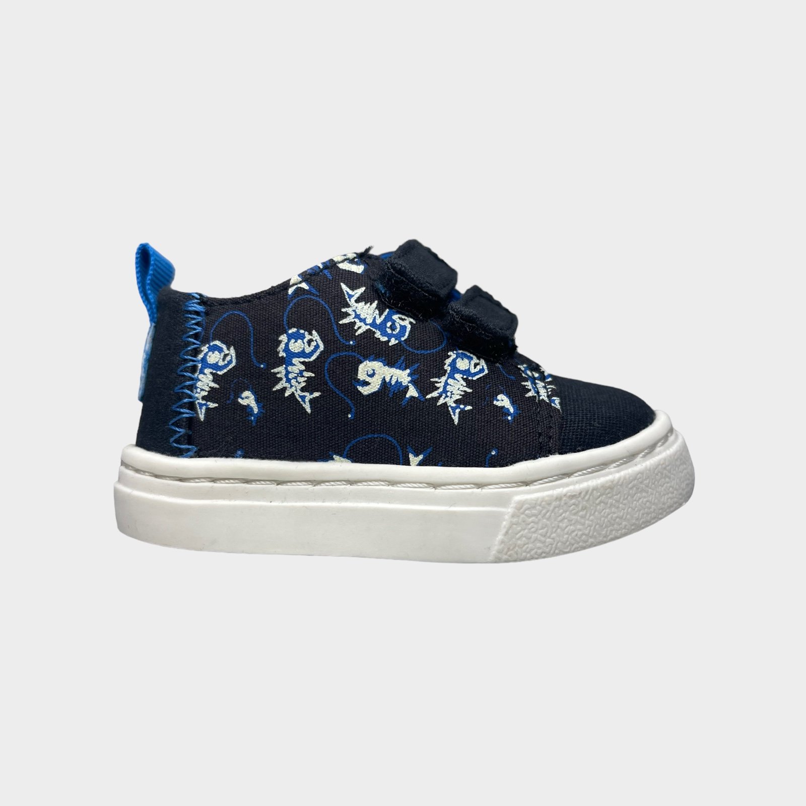 Toms Lenny Fish Glow In The Dark Velcro Shoes