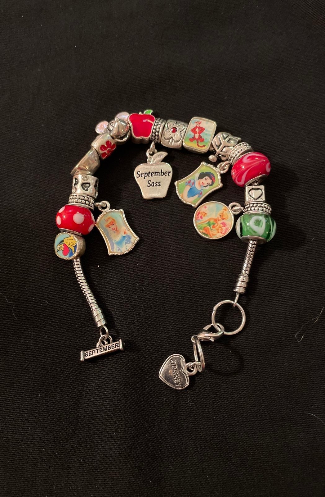 Disney charms bracelet - September