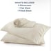 King Size Bedsure Light Beige Bamboo Derived Cooling Sheet Set