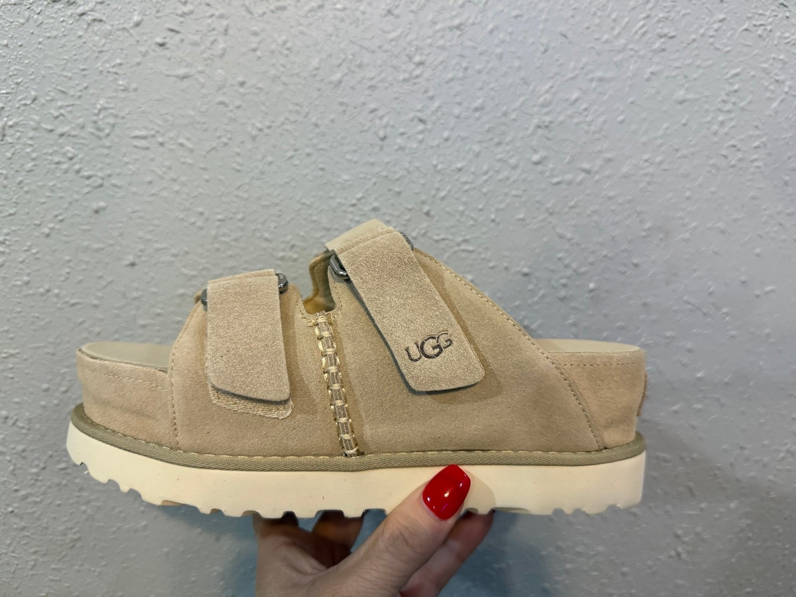 Ugg platform sandals. Size fit 7.5