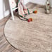 6' x 6' New Round Rug 24445 H