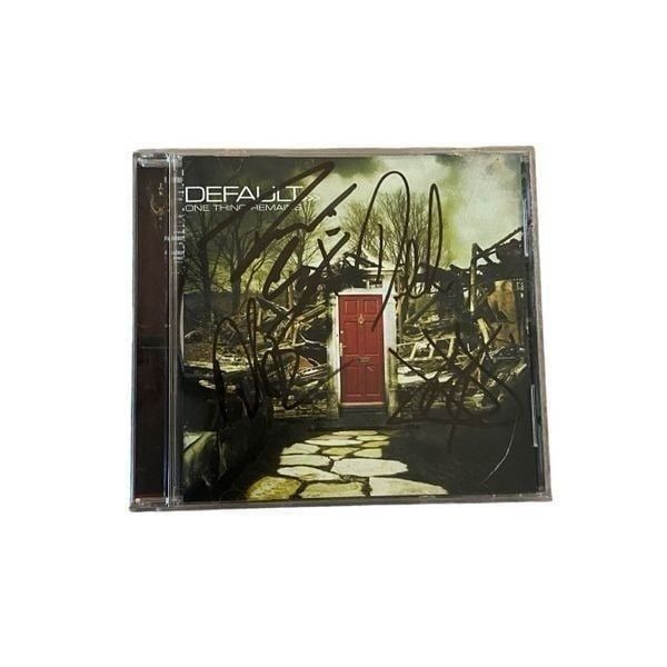 Default One Thing Remains Autographed CD Signed 2005
