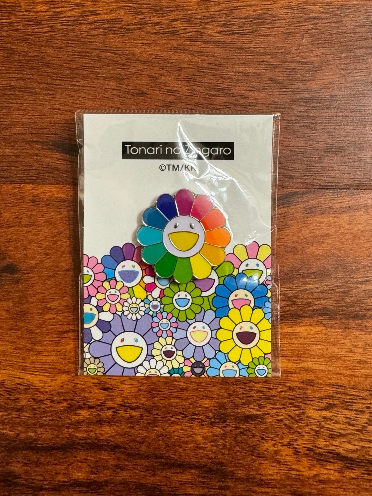 Takashi Murakami Flower Pin Rainbow
