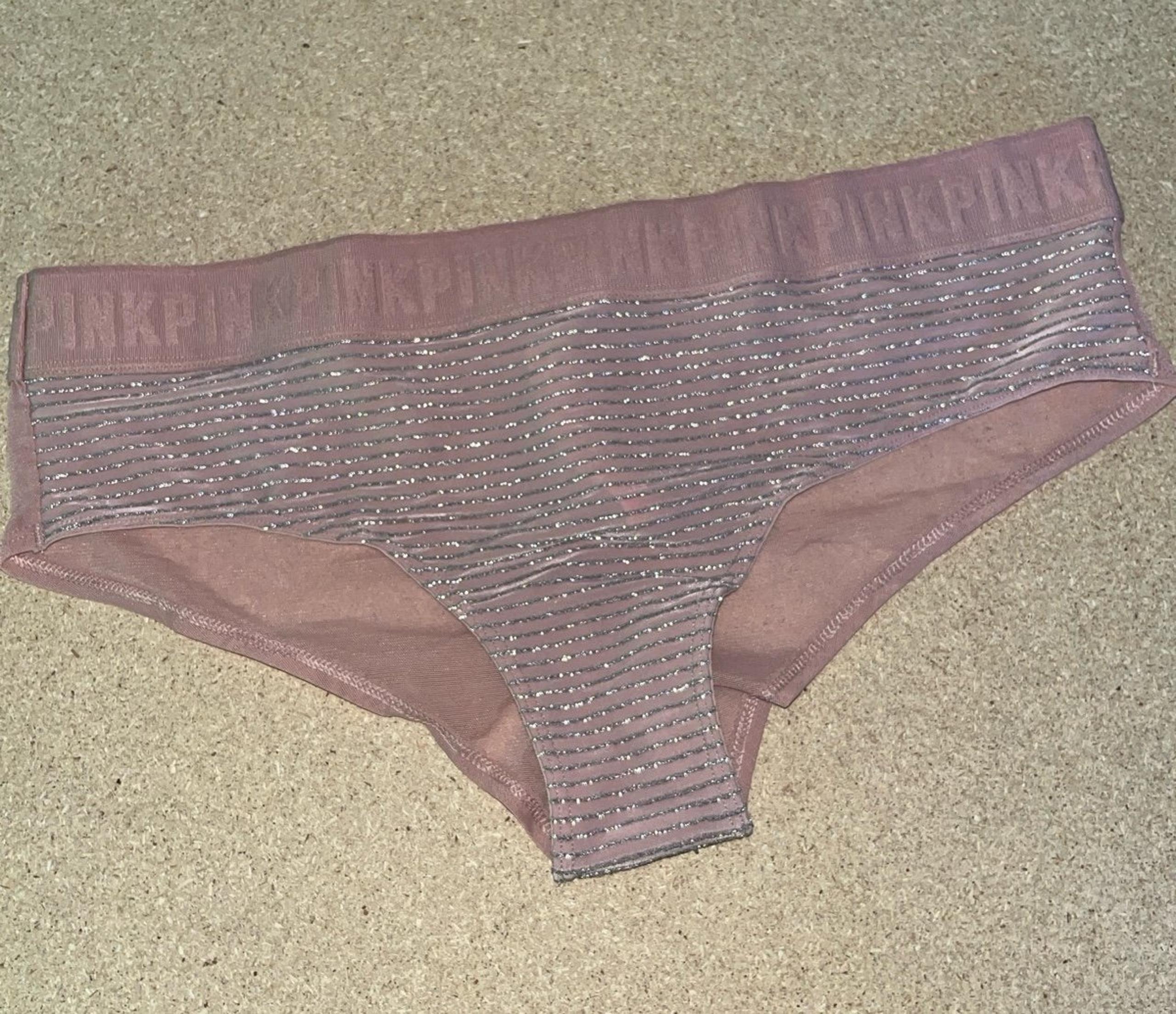PINK Cheekster Panty (L)!