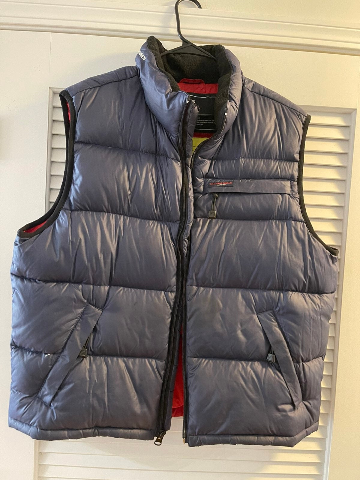 Polo down vest