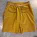 Athleta Vienna Cargo Skort skirt shorts Gold women size 4 athletic casual sporty