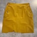 Athleta Vienna Cargo Skort skirt shorts Gold women size 4 athletic casual sporty