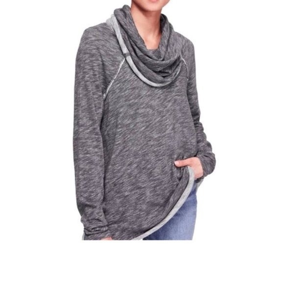 Free People Two Body Cowl Neck Oversized P…