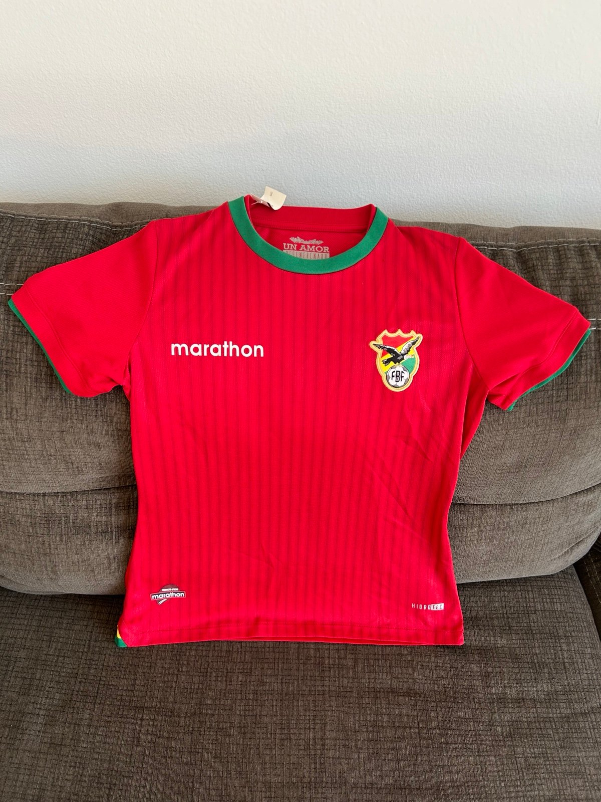 Marathon Authentic Bolivia 2015 Futbol Soccer Jersey Women’s Size: XS