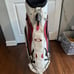 Oakley Skull Golf Bag 9.0 White / Red, Strap & Rain Cover Cart Caddy