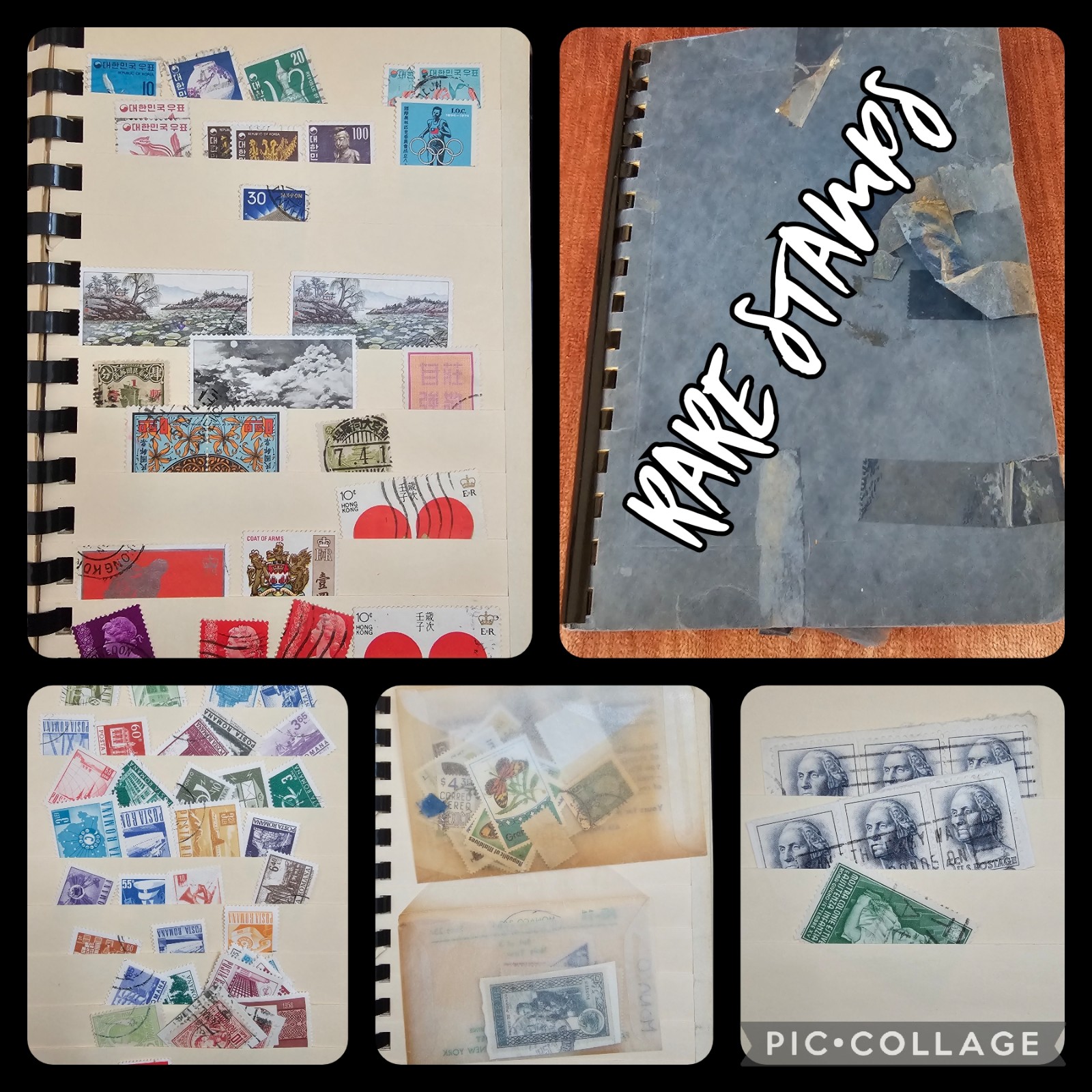 Rare Booklet Of Misc Stamps