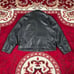 Vintage Wilsons Genuine Leather M. Julian Black Biker Bomber Jacket Size XL