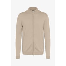 Matinique Oatmeal Beige 100% Cotton Full Zip Sweater Jacket, XL (Org 75)