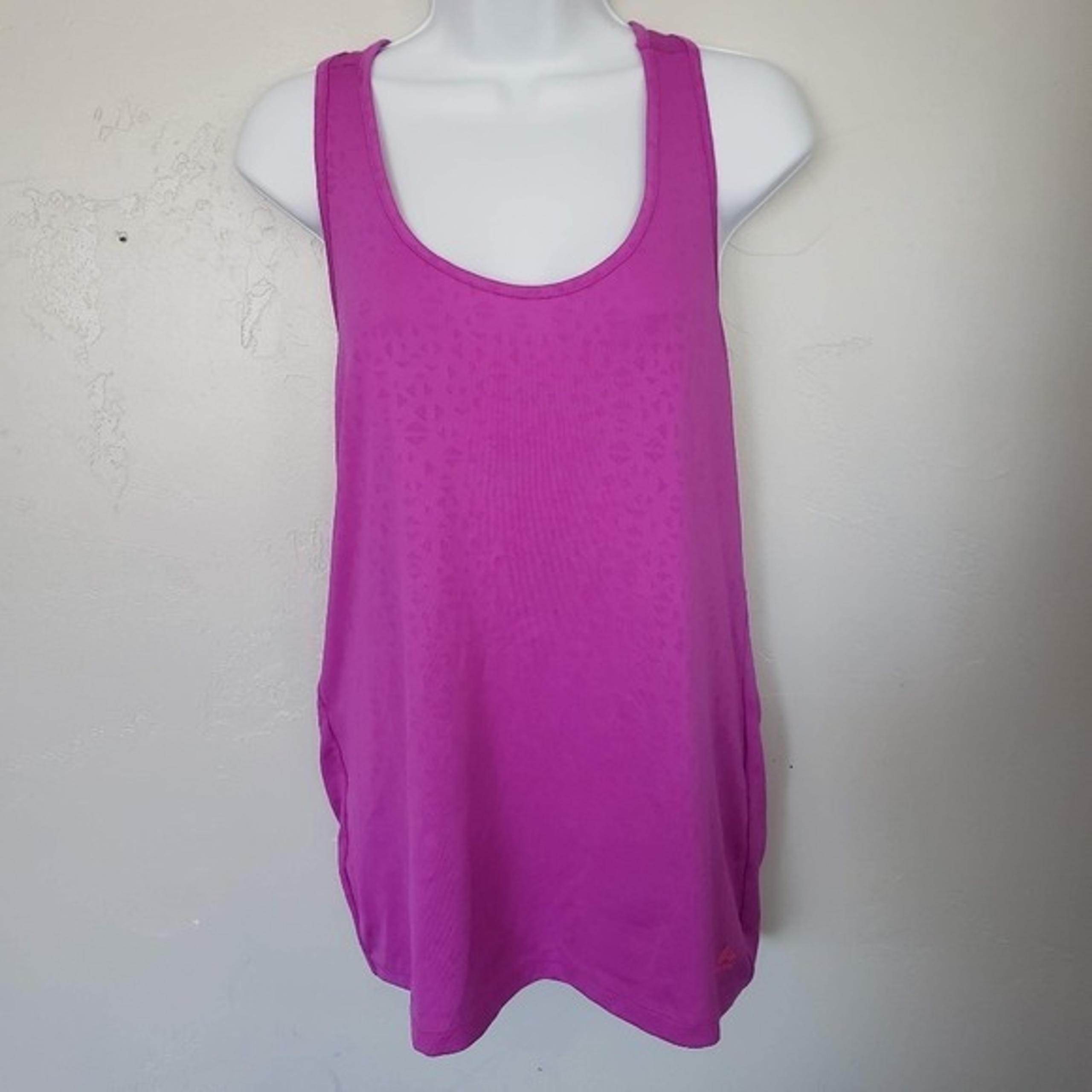 RBX Women's Large Magenta Pink Muscle Tank Top T-Back Workout Gym Athletic Activ