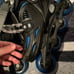 Roller blades and pads