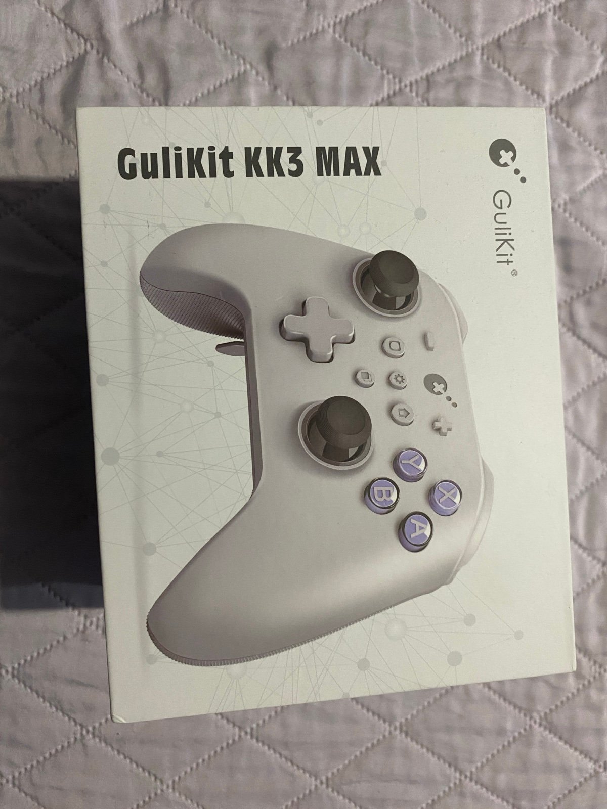 GuliKit KK3 Max Wireless Controller for PC Phone & Switch (white) *OPEN BOX*