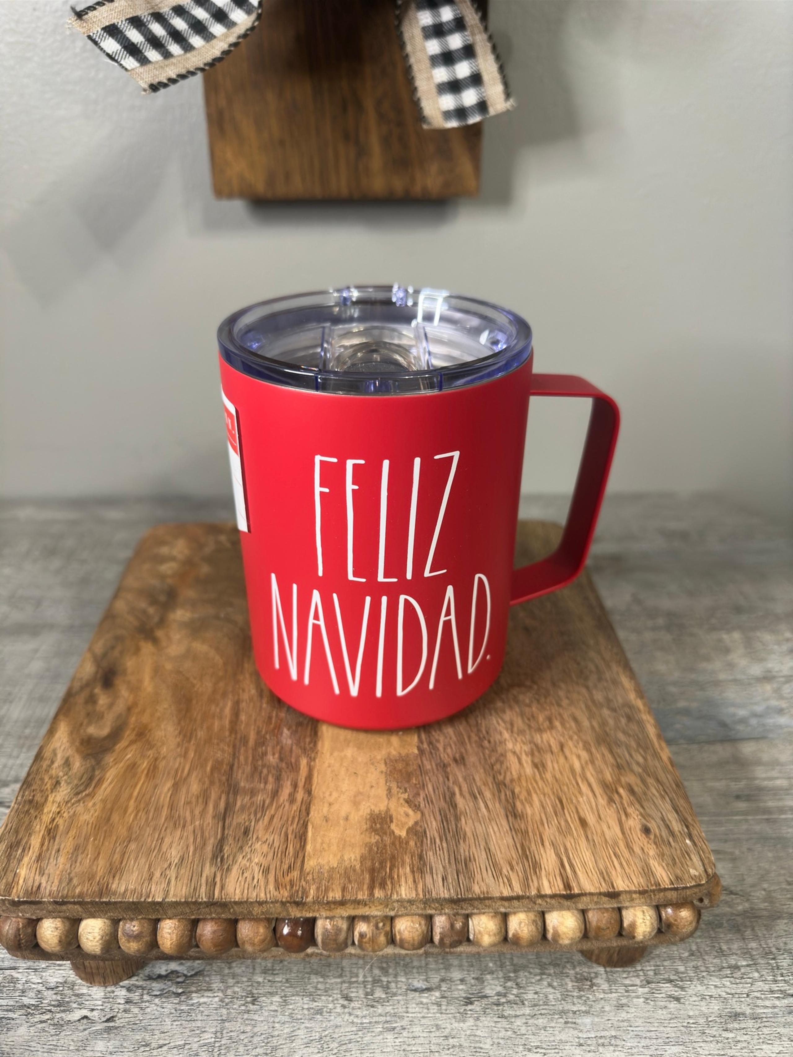 Rae Dunn Feliz Navidad Travel Mug