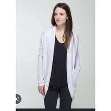 Lululemon Original Transformation Wrap Heathered White/Silverspoon Reversible