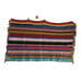 Vtg Afghan Crochet Blanket Throw Retro Colors 31” X 52”