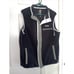 75 Columbia Helvetia Vest Jacket Men`s Size M Mountain Fleece Sherpa Black Gray