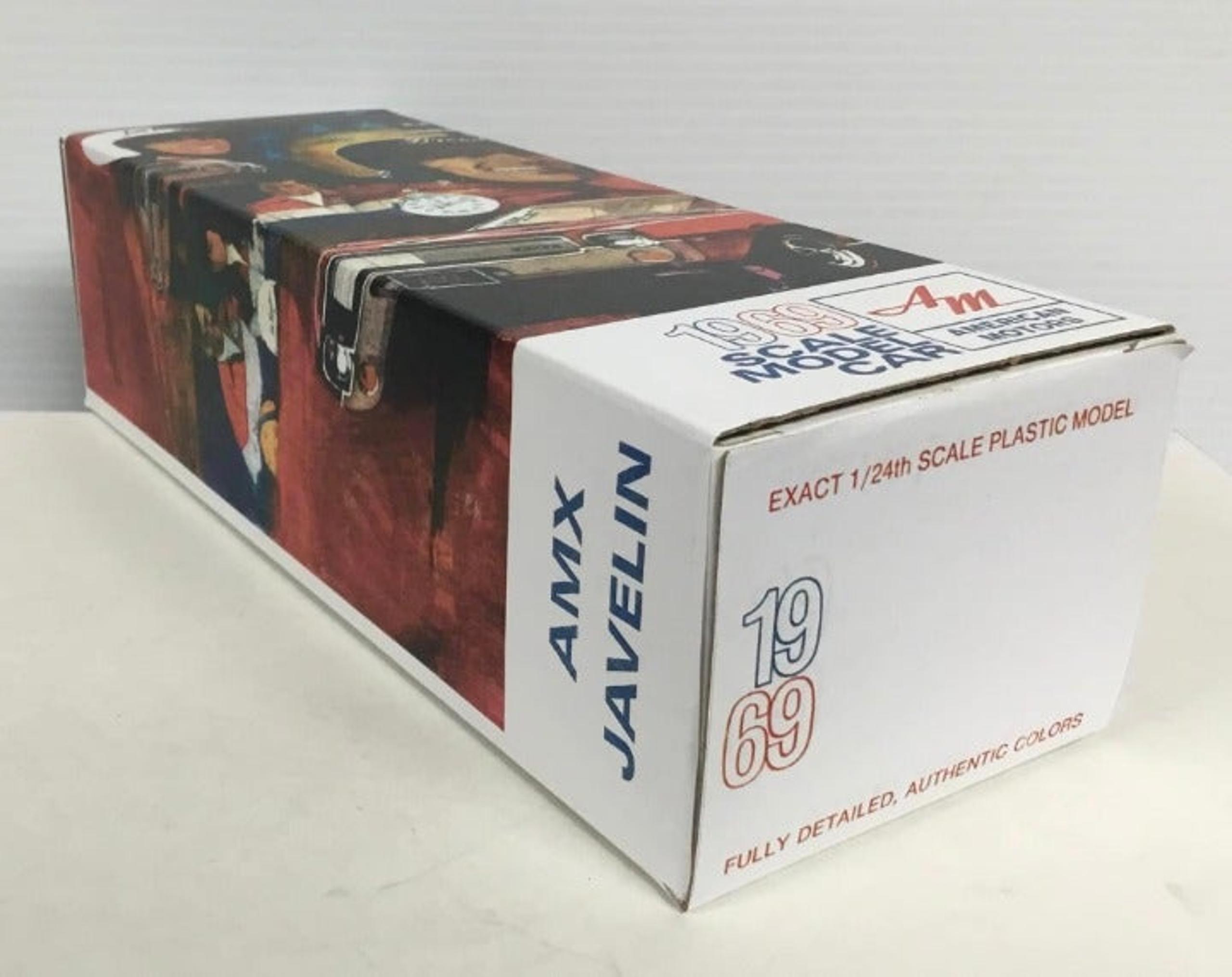 1969 AMC Javelin New Promo Model REPLICA BOX ONLY NO CAR American Motors