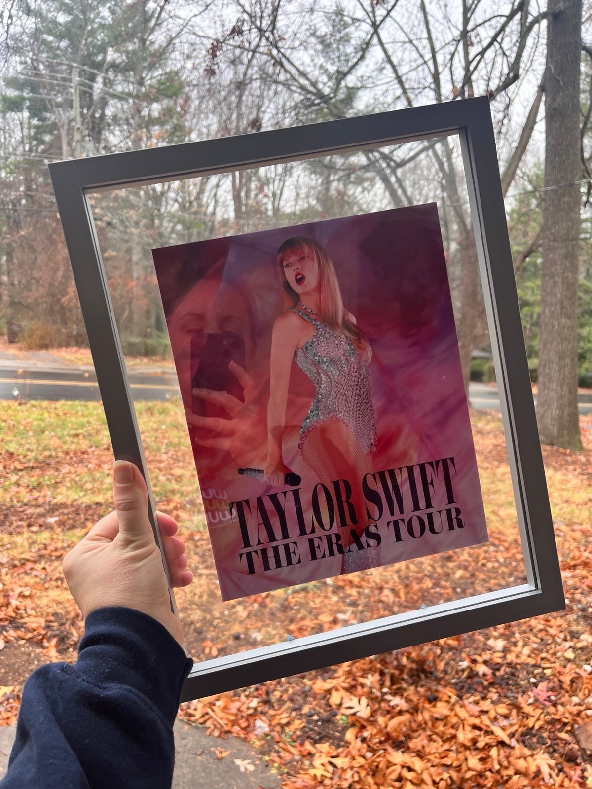 Taylor swift eras your poster framed