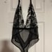 Honey Birdette Whitney Black Bodysuit