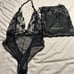 Honey Birdette Whitney Black Bodysuit