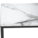 41 Faux Marble Console Table for Entryway, Modern Sofa Table for Living Room