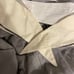 Stone cold fox green and beige Newport crop vacation top