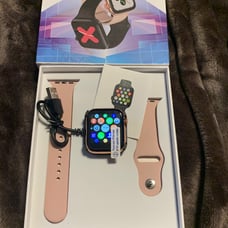 New Rose gold bluetooth smartwatch