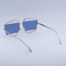 New Fendi FE40016U 32V Sunglasses - Gold Frame, Blue and Transparent Lenses