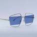 New Fendi FE40016U 32V Sunglasses - Gold Frame, Blue and Transparent Lenses