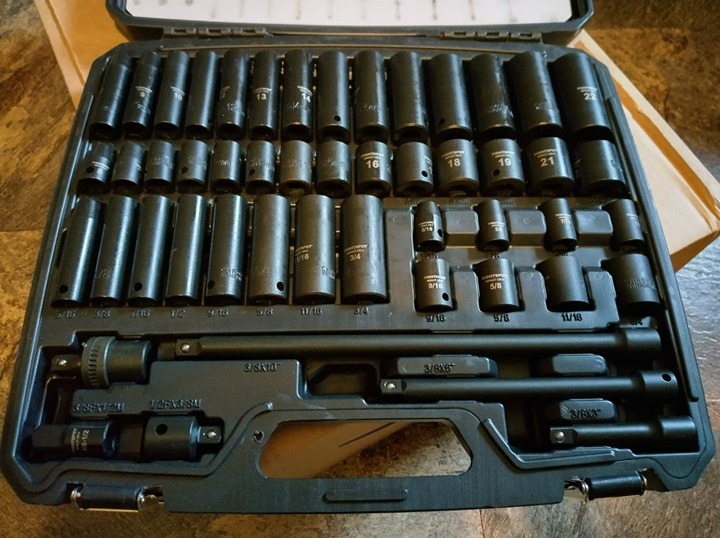 NEW 1/4 Drive 80pc Impact Socket MASTER SET