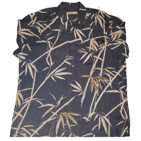 Tommy Bahama Button Down Casual Palm Shirt Size XL