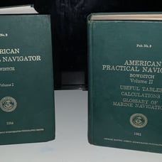 vintage books marine navigation