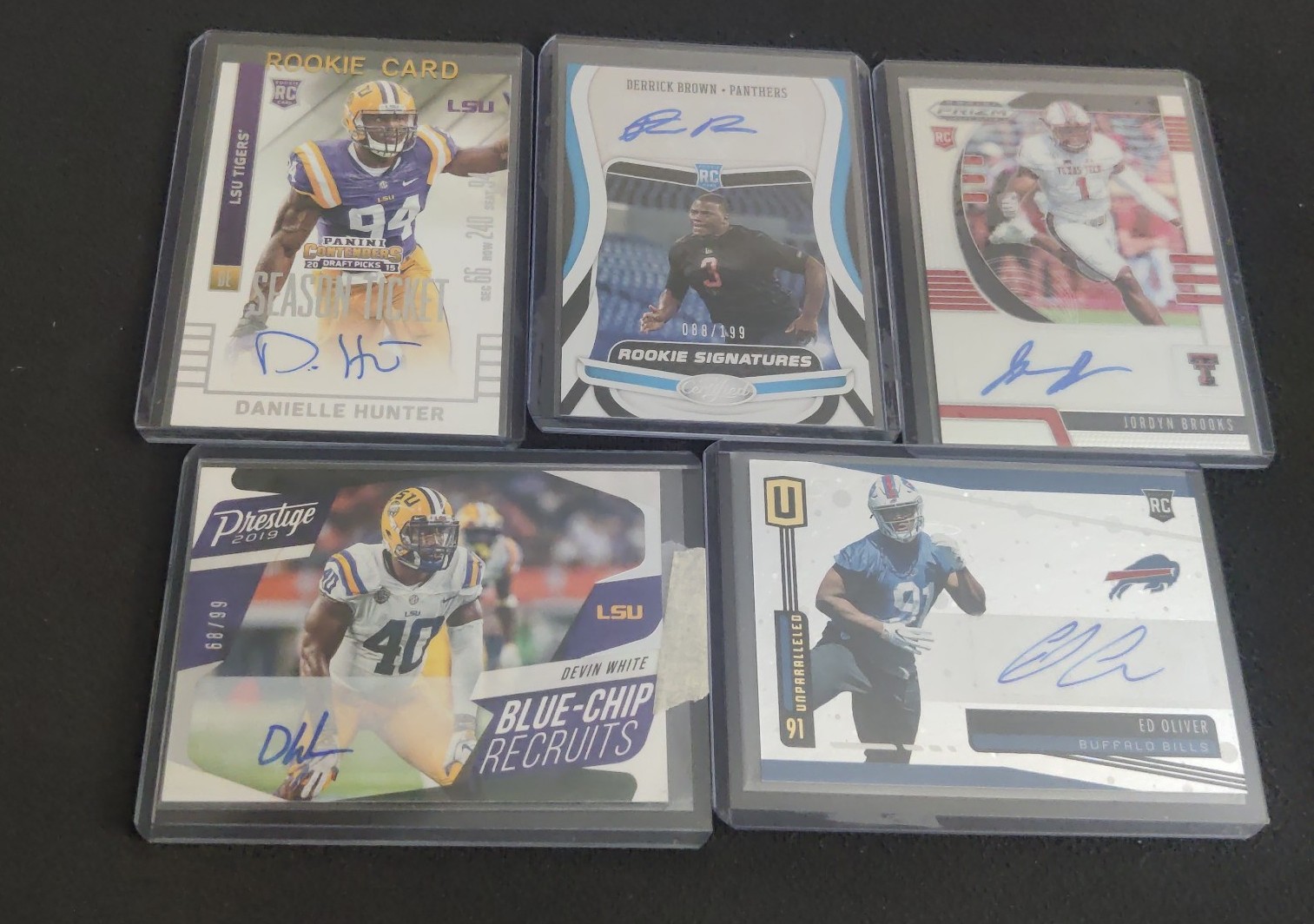 Rook Auto Lot Danielle Hunter Derrick Brown Jordyn Brooks Devin White Ed Oliver