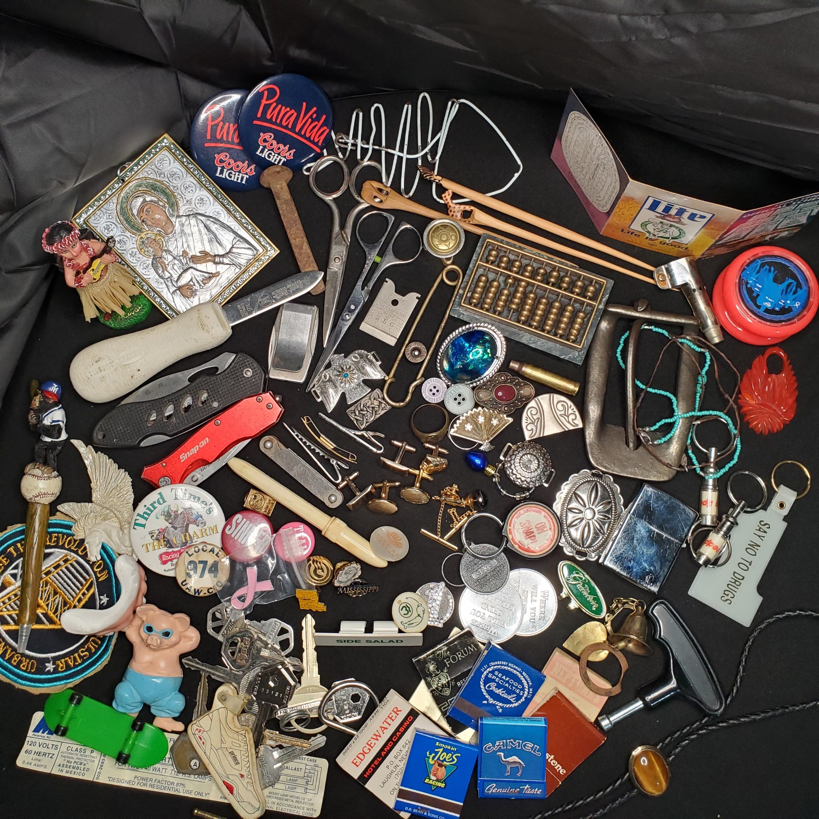 vintage junk drawer Lot