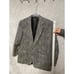 Burberrys Blazer Men 42R Gray Heathered 2B Academia Flannel Coat Bespoke Luxury