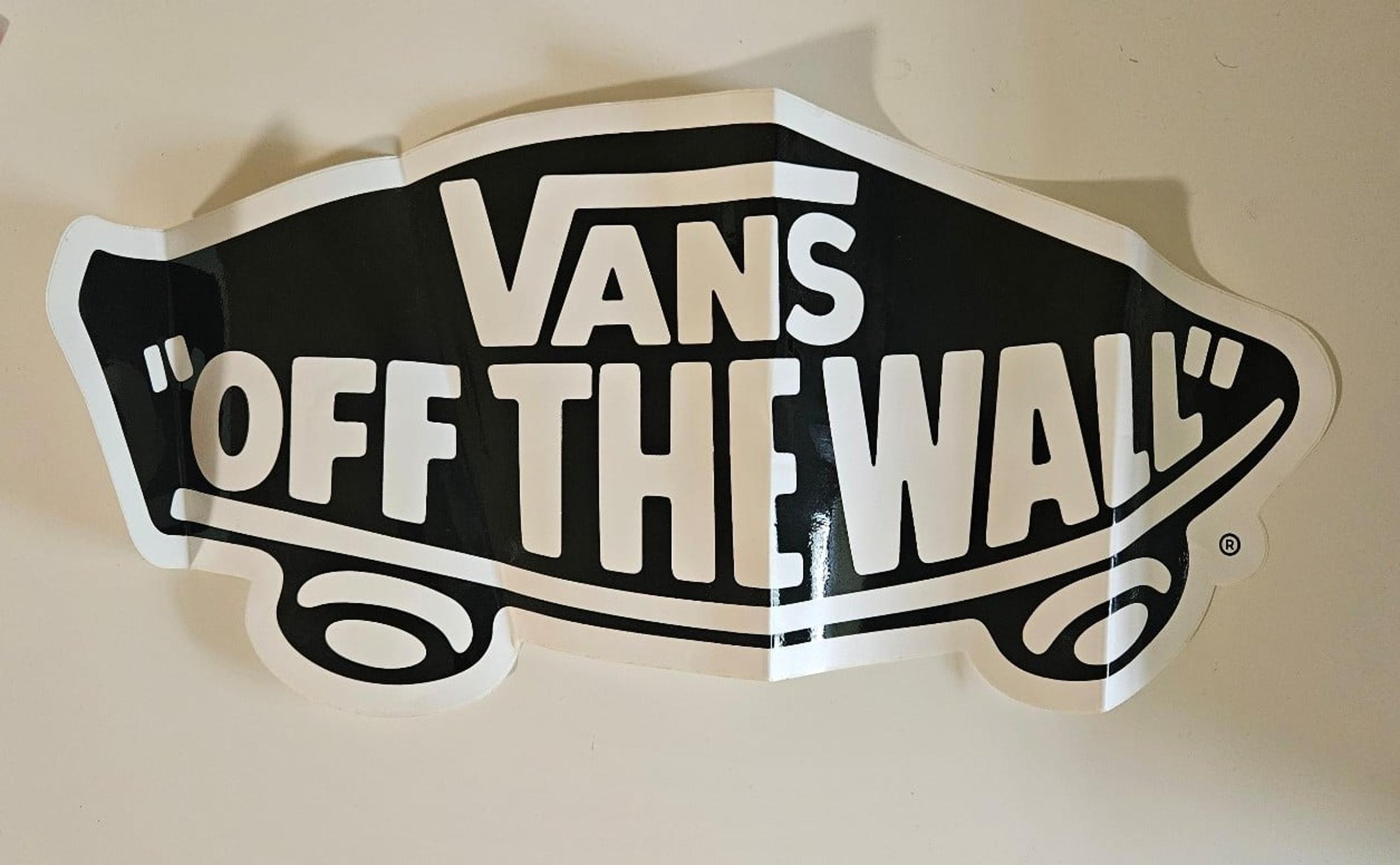 Vans Large Vinyl Sticker