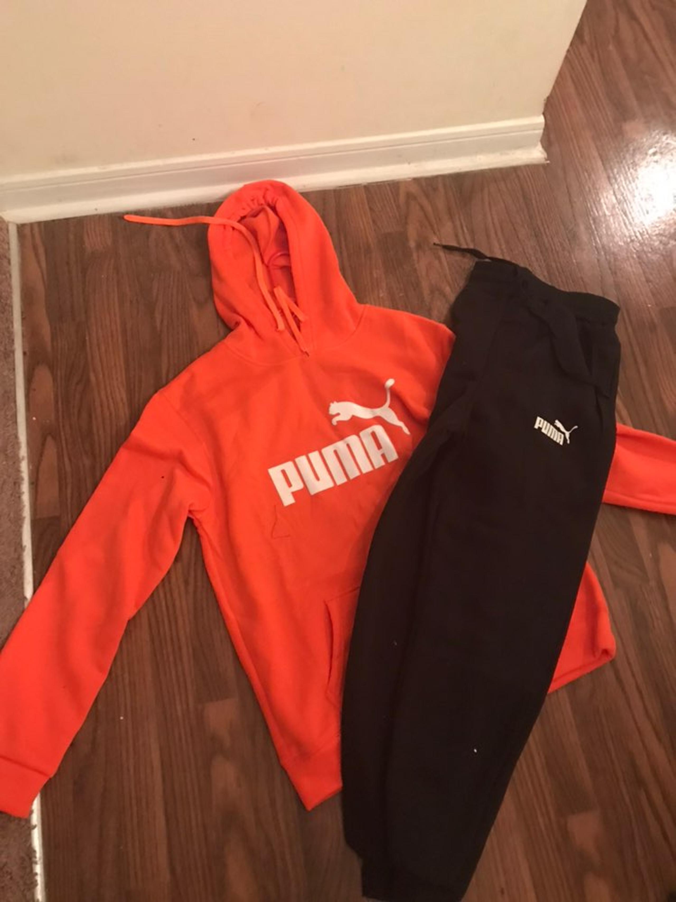 puma sweater snd sweat pants