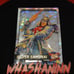 Silver samurai cracked ice 1/1 custom handcrafted 3D holographic card