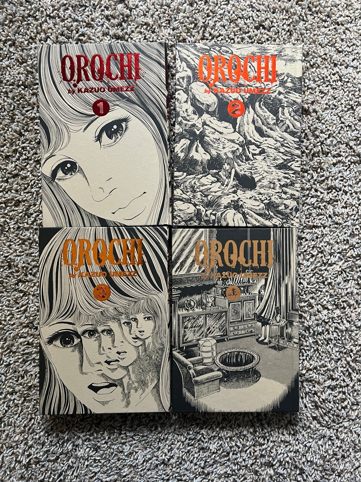 orochi manga 1-4 brand new