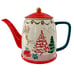 Anthropologie Susannah Garrod Holiday Tis The Season Tea For Two Teapot - Defect