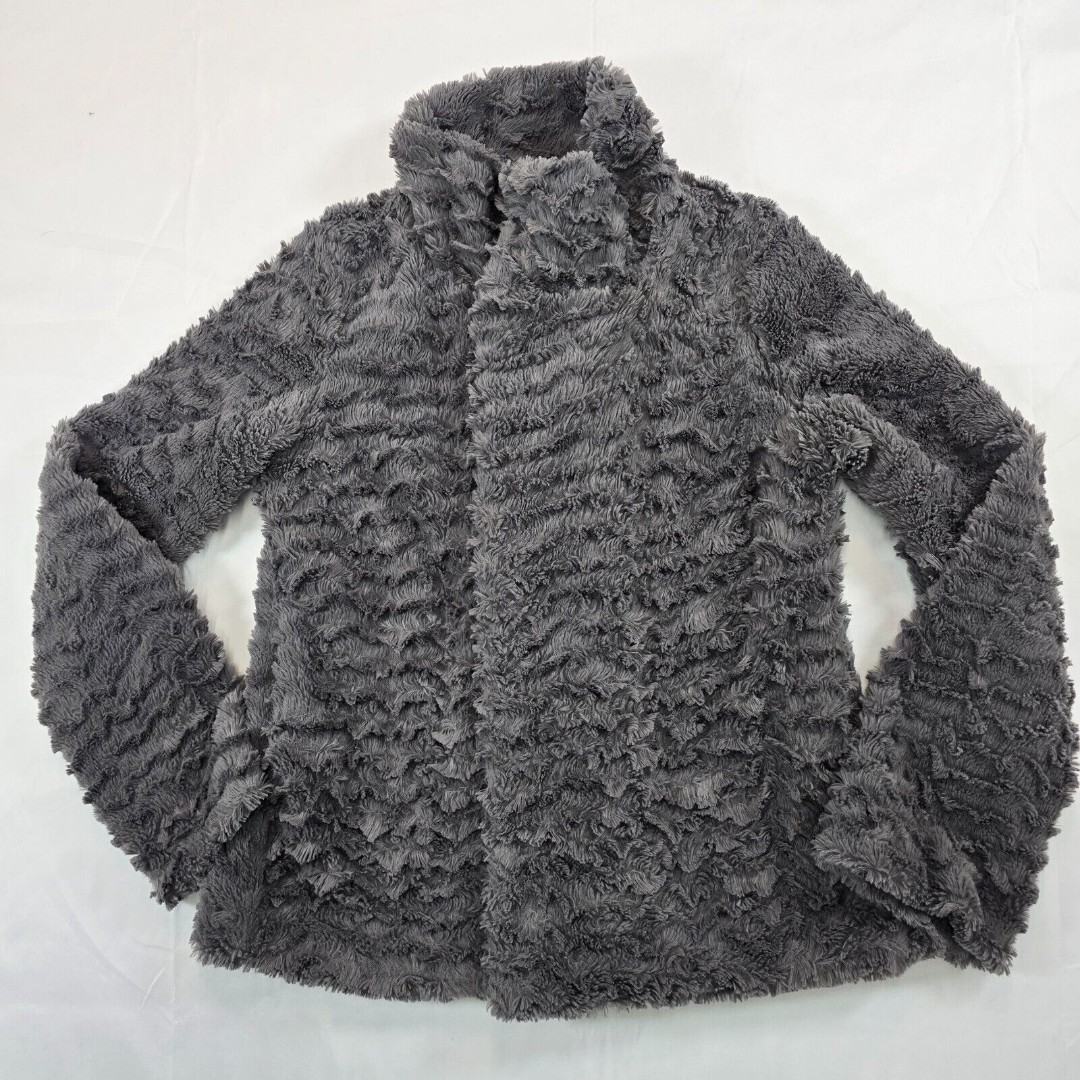 PATAGONIA Women's Pelage Teddy Gray jacket Casual Comfort Size XS