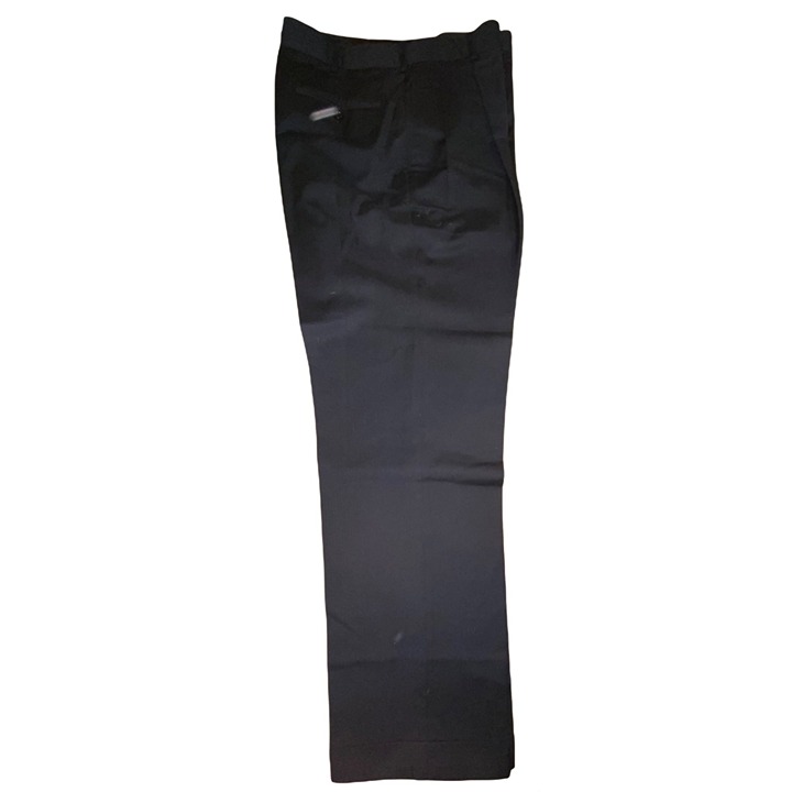 Stafford Essentials Pants Men 34x32 Classic Fit Slacks Black