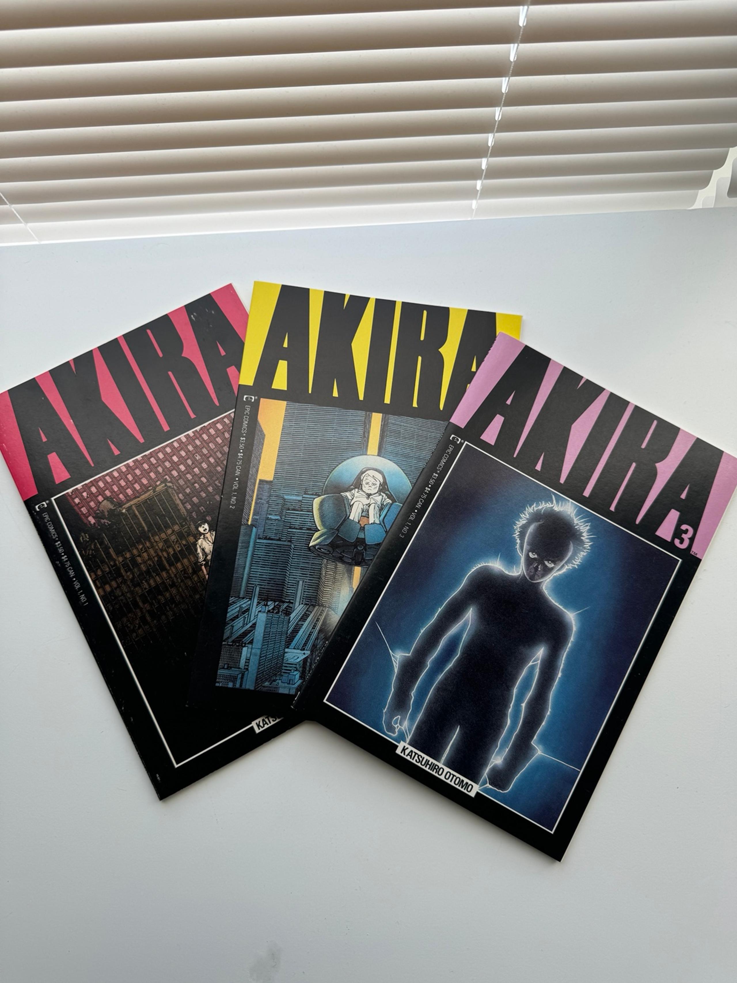 1-3 Akira comics!!