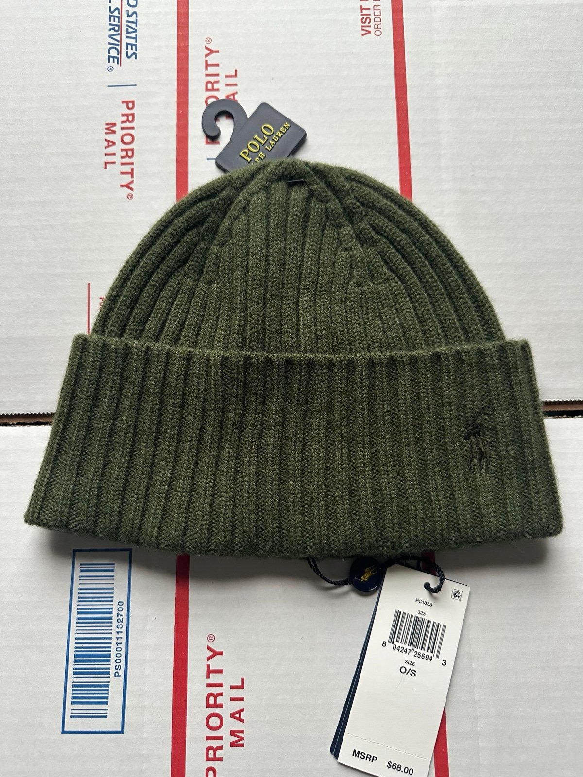 Polo Ralph Lauren Olive Beanie