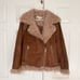 Michael Kors genuine leather coat