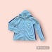 Nike mesh Jersey hoodie Jacket Women Size XL 16-18 Blue
